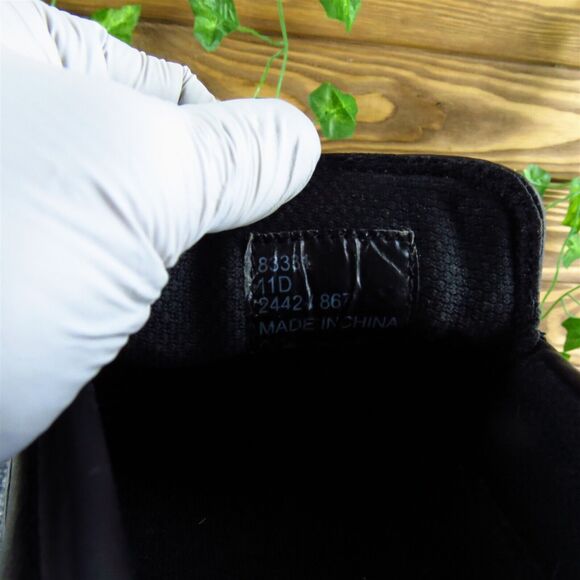 Lands' End Men's Loafer Black‎ Leather Size 11 Medium Gently Used 2025 - Picture 5 of 7